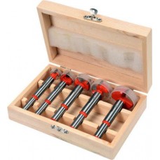YATO Set 5 freze pentru lemn cu tija 8-10 mm, diametru 15-35 mm YATO Set 5 freze pentru lemn cu tija 8-10 mm, diametru 15-35 mm