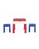 CURVER. Masuta de joaca cu doua scaune CONSTRUCTABLE 