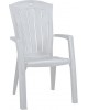 CURVER. Scaun Santorini gri deschis 