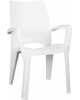 CURVER. Scaun Spring alb 