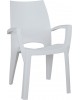 CURVER. Scaun Spring gri deschis 
