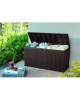 CURVER. Lada depozitare Comfy 270 L maro 