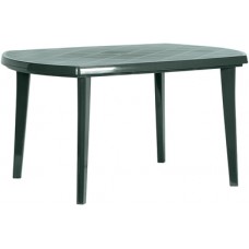 CURVER. Masa de plastic ovala 6 persoane Elise verde 