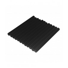 DEDRA Baghete silicon negre ,8 X100 mm,12 Buc