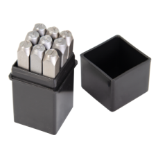 Topmaster Profesional Set 9 Poansoane 5mm 0-9 