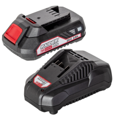 RAIDER Set incarcator si acumulator Li-ion 20Vx2.0 Ah pentru RDP-R20 