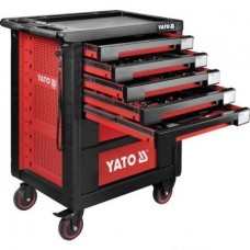 YATO Dulap cu scule profesional cu 7sertare echipat cu 189 piese