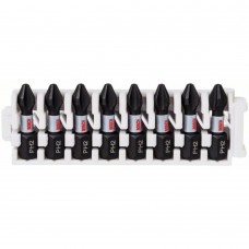 Set 8 biti 8xPH2, 25 mm Impact Control Bosch