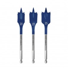 BOSCH Set 3 burghie plate EXPERT Self Cut Speed, diametre 20-22-25 mm, lungime 152 mm