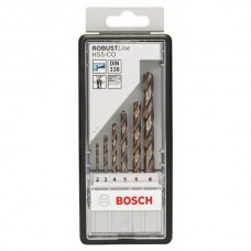 Set de 6 burghie pentru metal Robust Line HSS-Co B..