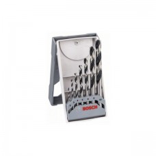 Set 7 burghie metal HSS PointTeQ Bosch, diametru 2-8 mm, prindere cilindrica