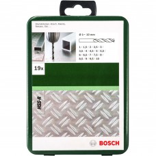 BOSCH Set 19 burghie pentru metal Bosch, diametre ..