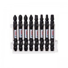 Set 8 biti capat dublu Impact Control Bosch, lungime 65mm