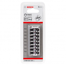Set 8 biti 8xPH2, 25 mm Impact Control Bosch..