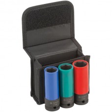 Set 3 chei tubulare impact Bosch, prindere 1/2", 17/19/21 mm