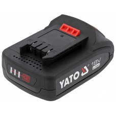 YATO Acumulator Li-Ion 18V, 2.0Ah, LED incarcare a..