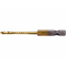YATO Burghiu freza pentru metal, 3mm, hex 1/4, Auriu YATO Burghiu freza pentru metal, 3mm, hex 1/4, Auriu