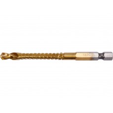 YATO Burghiu freza pentru metal 6 mm, hex 1/4, Auriu YATO Burghiu freza pentru metal 6 mm, hex 1/4, Auriu