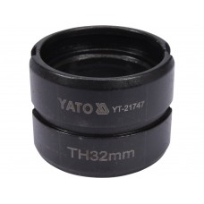 YATO Capat de presare pentru inele interschimbabile, TH32 mm compatibile cu YT-21735 YATO Capat de presare pentru inele interschimbabile, TH32 mm compatibile cu YT-21735