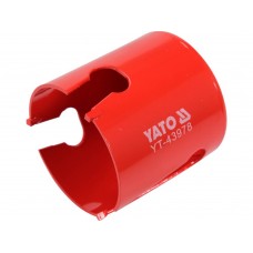 YATO Carota TCT pentru gaurirea materialelor din lemn 64x60 mm, filet 5/8" (16 mm) 18UNF