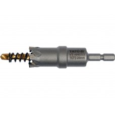 YATO Carota TCT pentru metal, diametru 20 mm, hex 1/4