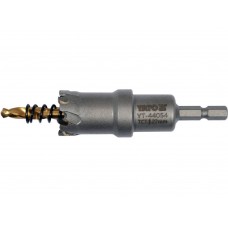 YATO Carota TCT pentru metal, diametru 22 mm, hex 1/4