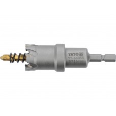 YATO Carota TCT pentru metal, diametru 24 mm, hex 1/4