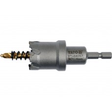 YATO Carota TCT pentru metal, diametru 29 mm, hex 1/4