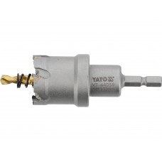 YATO Carota TCT pentru metal, diametru 32 mm, hex 1/4