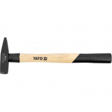 YATO Ciocan de lacatus 200g, maner din lemn, negru
