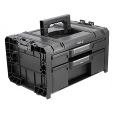 YATO Cutie pentru scule cu 2 sertare sistem S12 450x313x245mm
