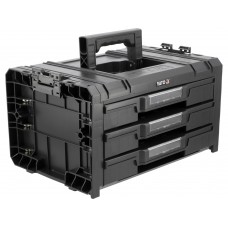 YATO Cutie pentru scule cu 3 sertare sistem S12 450x320x240mm