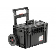 YATO Cutie de scule pe roti tip troller sistem S1 660x643x483mm