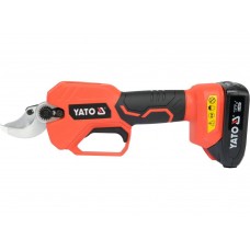 YATO Foarfeca de pomi cu acumulator Li-Ion 18V, 2...