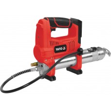 YATO Masina de gresat compatibila cu acumulator Li-Ion 18V, capacitate 600 ml, presiune 620 bar