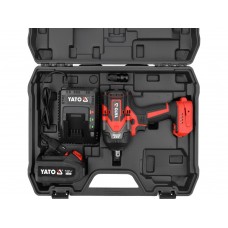 YATO Pistol de impact cu acumulator Li-Ion 18V, 4...