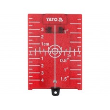 YATO Placa tinta pentru laser rosu