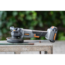 STHOR Polizor unghiular cu acumulator Li-Ion 20V, ..