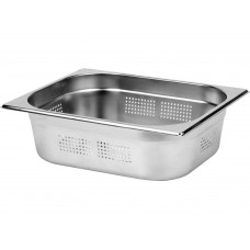 YATO GASTRO Tava gastronorm perforata Yato, Inox, 6.5 l, 32.5 cm, Argintiu, GN 1/2
