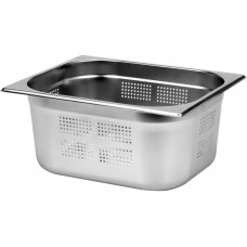 YATO GASTRO Tava gastronorm perforata, Inox, 9.5 l, 32.5 cm, Argintiu, GN 1/2