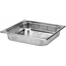 YATO GASTRO Tava gastronorm perforata, Inox, 9.5 l, 32.5 cm, Argintiu, GN 1/2