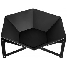 LUND Vatra de gradina C6, tabla de otel, 65x55x26 cm