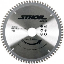 STHOR Panza fierastrau circular pentru aluminiu 210x30x1.6, 72 dinti