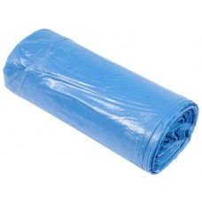 VOREL Set 20 saci constructii albastri, capacitate 60 L