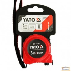YATO Ruleta, lungime 3 m, latime 16 mm..