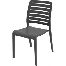 CURVER. Scaun Charlotte Country gri inchis 
