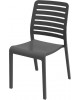 CURVER. Scaun Charlotte Country gri inchis 