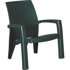 CURVER. Scaun din plastic Lago verde inchis 