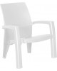 CURVER. Scaun din plastic Lago alb 