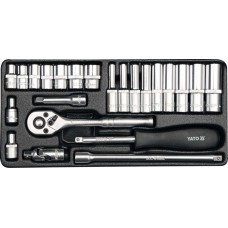 YT-14421 YATO Set chei tubulare 1/4", 23 pies..